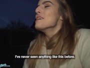 Public Agent Skinny Euro Babe Fucked Doggystyle POV in a Garage 5/16