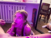 Попросила Своего Друга Проверить Как Я Делаю Минет🤤- Bunny Rabbits 🐇 2/16