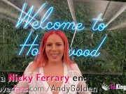 Experienced mommy finds out what real hard sex is like after showing herself in public! 1/16