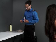 A TSA agent found my naughty toys in my bag and took me to his office 2/16