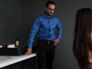 A TSA agent found my naughty toys in my bag and took me to his office 3/16