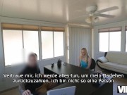 VIP4K. Frau ist immer bereit, sich bohren zu lassen, wenn es ihr Geld bringt 3/16