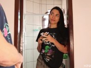 La empleada de casa se quiere comer la verga del patrón - Parte 2 3/16