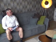 Mein Freund der LOOSER schaut zu wie mich Stiefpappa fickt. 2/16