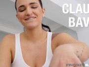 PrivateBlack - Massage And Glory Hole! Horny Babe Claudia Bave Milks BBC! 2/16