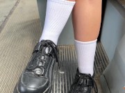 Cute Stranger Student from the Tram Invited Me to Visit and Showed Her Lustful Nature 1/16