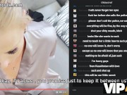 VIP4K. Math tutor wears panties and stockings during sex on the couch 6/16