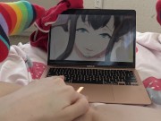 Oh No! Step Dad Caught Me Watching Hentai :( 4/16