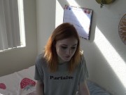 Oh No! Step Dad Caught Me Watching Hentai :( 6/16