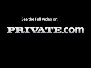 PRIVATE com - Platinum Blonde Lisi Kitty Ass Rides A Massive Ebony Shaft! 15/16