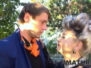 MATURE4K. Lovelace has idea for luxurious mature woman that is outdoor sex 4/16