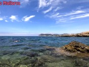 Fucking A Skinny Teen Girl In A Public Nude Beach 2/16