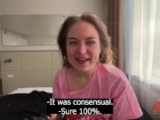 STEP SISTER DIDN'T EXPECT STEP BROTHER TO CUM INSIDE HER 14/16