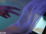 Slayed Aria Teasing Her Gorgeous Room mate Azul 2/16