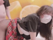 まだ１８歳なのに発育が良すぎるＪ〇おっぱいをガチ個人撮影で堪能♡素人カップル/美女/スタイル抜群/パイパン/スマホ撮影/リアル/主観映像/ハメ撮り 10/16