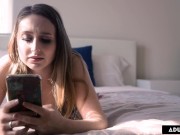 Lesbian Cutie Teaches BFF How To Kiss And Eat Pussy! 2/16