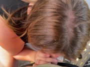 Risky Public Blowjob In A Cableway Cabin 1/16