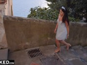 BLACKED Hot Ariana sharing her man with the gorgeous Agatha 2/16