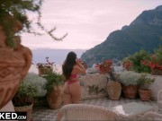 BLACKED Hot Ariana sharing her man with the gorgeous Agatha 7/16