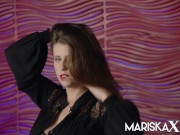 Busty brunette has her ass and mouthed stuffed by two men 1/16