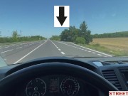 Streetfuck - Hitchhiking Babe Fucks Driving Married Man 2/16