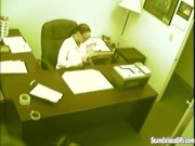 secretary fingering at office 1/16