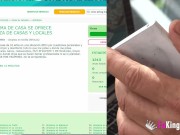 Amateur unexpected sex between busty mature cleaning lady and her boss' son 1/16