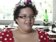 Ersties: Solo Girl With Big Boobs Masturbates For the Camera 2/16