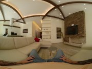 Skinny Brunette Loves Anal in VR 1/16