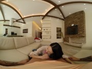 Skinny Brunette Loves Anal in VR 6/16