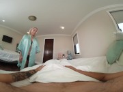 VR BANGERS Horny teen Chloe Temple riding your big dick VR Porn 16/16