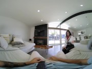 VR Conk Big Natural Boobs Vanessa Moon in Free Guy Porn Parody Virtual Reality 5/16