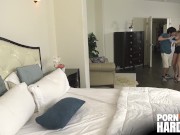 Kinky Stepmom Kenzie Taylor Takes Blow Job to Another Level when She Joins Her Stepdaughter Laney Grey for Threesome 1/16