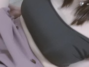 （ちんこ視点）恥ずかしくてにやにや♡大きい鏡前でオナニー（日本人素人）거울 앞에서 자위하기♡일본 평신도 11/16