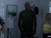 Blonde Cutie Tempts Stepdad's Client With Her Pussy 2/16