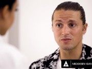 MILF Nurse Takes Creampie From Horny Student! 3/16