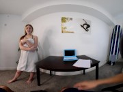 Redhead stepsister VR Porn blowjob 4/16