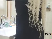 Debora shows how dirty she is with PUBLIC NUDITY and a GREAT ASSFUCK! 3/16