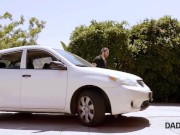 DADDY4K. Beauty forgets about BF by having unplanned sex with his dad 16/16