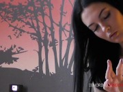 Slowest Handjob from Big Boobs Brunette 8/16