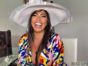 Busty Latina MILF Loves to Eat My Ass and Fuck My Big Dick in Doggy Style - Julianna Vega 4/16