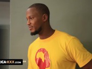 Dominating ebony woman handles everything 2/16