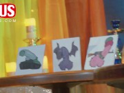 April Olsen hosts this weeks episode of Jerkaoke featuring Angel Gostosa and Franco Styles 2/16