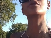 Miiana - Défi : je branche un vacancier au camping et me fais sodomiser dans mon mobil home 8/16