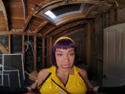 Brunette Babe Violet Starr As Faye Valentine Is Determined To Fuck You 3/16