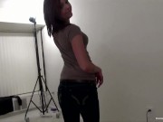 Tiny redhead gets fucked by a big black cock for the first time 2/16