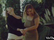 Sexy mature lesbains lick and finger one another 1/16