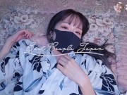 素人浴衣美女とハメ撮り　濃厚なフェラと見せつけいちゃいちゃがかわいすぎる 1/16