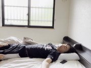 昼寝中の夫の寝込みを襲ったら、結局最後は中出しされました！！ 2/16