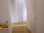 POV - Cheeky schoolgirl slut Angelika Grays begs for dick 2/16